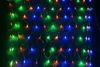 2m * 3m 210ls Net Light Light Lights Navidad Fairy Flash Lights LED Strings Boda Navidad Decoratio AC 110V-250VN