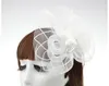 Mais quente Chapéus Vintage Perfeito Birdcage Headpiece Grânulos Branco Preto Vermelho Azul Nupcial Net Hat Wedding Pássaro Gaiola Véus