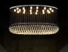 L900mm W400mm Modern K9 Crystal Ball Style Pendant Lamp Crystal Chandelier LED Clear Crystal Pendant Lamps AC 100% Guaranteed