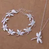 Free Shipping with tracking number New Fashion women's charming jewelry 925 silver 12 mix jewelry set 1460
