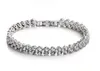 Luxury Fashion Jewellery Luxurious 925 silver Cubic Zirconia women Bracelet gift