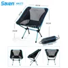 Compact Ultralight Portable Folding Camping Backpacking Chairs with Carry Bag