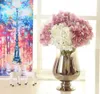 High top Hydrangea Artificial Silk Flower Wedding Centerpieces Bouquet 55cm dia 20cm Ornament Garland Home Decoration 7 Color SF019