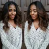 Ombre Human Hair Wig Loose Wave Lace Front Wig