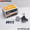 Epman Sport Type S Regulador de presión de combustible ajustable FPR Universal JDM Turbo + Calibrador líquido 0-160 PSI EP-FPRT81S
