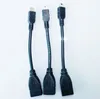 Hurtownie Mini 5 Pin OTG Kabel Mini 5 Pin Mężczyzna do USB Kabel adaptera Zzy511 w Producer Cena DHL za darmo