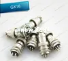 Free Shipping 50 sets 2Pin+3Pin 16mm Male & Female Wire Panel Connector kit GX16 Socket+Plug for aviation,computer ect.