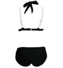 Brand New kobiety seksowne wyściełane bikini bandażowe stroje kąpielowe Push Up strój kąpielowy strój kąpielowy biustonosz + figi pani letnia odzież plażowa drop shipping