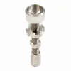 New Fully Adjustable Domeless Titanium Nail 14mm 18mm for Wax Oil and vapor Glass bongs smoking pipes accessories