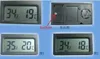 Mini numérique LCD voiture/extérieur thermomètre hygromètre TH05 thermomètres hygromètres en stock expédition rapide par DHL fedex