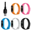 M2 Fitness Tracker Bande de montre Moniteur de fréquence cardiaque Étanche Tracker d'activité Bracelet intelligent Podomètre Appel Rappeler Bracelet de santé Avec OLED