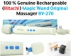Ny Magic Wand kraftfulla AV -vibratorer Uppladdningsbar full kropp Personlig massager HV270 Kvinnlig onani Produkt Vuxen Sex Toy9517427