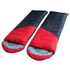 Love Heart Couple Folding Camping Sleeping Bag Rectangular Double Contrast Color Backpacking Sleeping Bag Travel Gear Hiking Supplies SK415