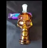 Hookah wholesale free shipping - Color skull bones maker, sent accessories, color random delivery