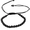BC Anil Arjandas Pave Rose Gold 5mm round Beads Braided Macrame Bracelet Bracelets Mens Women New Style Accessories9007923
