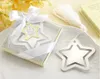 20 stks zilveren rvs star bladwijzer voor bruiloft baby shower party verjaardag gunst gift souvenirs souvenir CS011