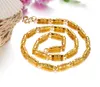 De gros! Hipster – chaîne en forme de cœur pour hommes et femmes, bijoux en or massif 18 carats, collier sculpté à la mode, 50cm 57cm