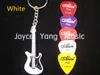 St Style Electric Guitar Keychain5 Colors30pcs Acoustic Electric Guitar Picks Plectrums HOLES2623952
