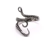 Панк личности титановое стальное кольцо осьминога открывающееся нежные модные украшения