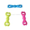 Gummi-Kauspielzeug für Hunde, Spielzeug für kleine und mittelgroße Hunde, mehrere Farben