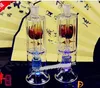 Free shipping wholesale Hookah - Hookah glass [47 # clapboard flower pot heart under 2 layer, color random delivery