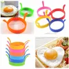 juchiva Fashion Hot Kitchen Silicone Fried Fry Frier Oven Poacher Egg Poach Pancake Ring Mould Tool KD1