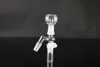 Hukahn-Öl-Rigs-Glasbongs abgewinkelte männliche Adapter-Kit 14mm / 18mm weibliche Reclaim-Fänger komplett Set für Wasserleitungen Bong
