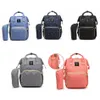 Mãe Maternidade Saco De Fraldas Grande Capacidade Saco De Viagem Mochila Desinger Saco De Enfermagem para o cuidado do bebé 20pcs OOA3370