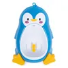 Baby Boys Standing Urinal Penguin Shape Wall-Mounted Urinals Toilet Training Children Stand Vertical Urinal Potty Suction Cup