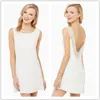 비치 드레스 여성 의류 패션 여름 저렴한 캐주얼 플러스 사이즈 흰 드레스 레이스 스티치 쉬폰 홀터 맥시 쉬폰 드레스
