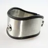 Newest FemaleMale Stainless Steel Neck Collar Sex Toys Adult Sexy Bondage Products Silver Color J14191870808