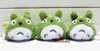 Hayao Miyazaki Min granne Totoro Plush Keychain Pendants 3 färger mjuka leksaker med ring 7cm 8365690