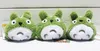 Hayao Miyazaki My Neighbor Totoro pluche sleutelhanger hangers 3 kleuren zacht speelgoed met ring 7 cm 3630798