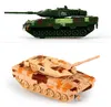 Diecast Tank Toy, Pojke Precision Toy, Stor storlek, Med Ljus, Ljud, För Kid Present, Samling, 1:72 Andel, Roterbar Turret, Gratis frakt