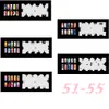 2017 Nya Fashion Airbrush Nail Stencils Set 4160Tools DIY Airbrushing 20 X Mall Sheet For Airbrush Kit Nail Art Paint1078814