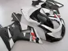 Kit carenatura bianco nero Per carenature SUZUKI GSXR 600 2001 2002 2003 GSXR 750 K1 GSXR600 GSXR750 01 02 03 kit carenatura completa