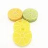 Fatia de limão Pingente de Silicone Teether Colar BPA Livre de Silicone Amarelo Fatia de Frutas Colar de Pingente de Limão Fresco para a Mãe de Usar Bebê Chew