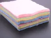 100 pcs Multi Glasses Cleaning Cloth For Lens 1417cm Microfiber Glasses Cleaner 4 colors Lens Cloth Wipes For Camera Screen1582507