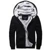 Toptan-sıcak satışı 2015 Kış Wadded Ceketli Kaputlu Erkek Hoodies Erkekler Sweatshirt Kalın Sweatshirt artı Kadife Beyzbol Üniforması