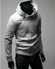 2016 Casual Hoodies Men Roman Sweatshirt Oblique Zipper Cotton Slim Sportwear Tracksuit Patchwork Mens Hoodies Sweatshirts A15