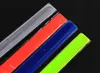 Fietscylcing beenbroekband band Reflecterende riem zonder afdrukken, 4 kleuren beschikbaar, 1000pcs / lot