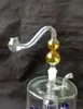 free shipping new S color hyacinth glass pot, glass Hookah / glass bong accessories, color random delivery