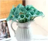 Hot Sale Calla Lily Bridal Bröllop Bouquet Head Latex Real Touch Artificial Flower Decor