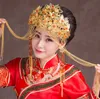 Chinesische Art-Hochzeits-Brautkopfschmuck-Partei-alte Tiara-Weinlese-klassische Art- und Weisefestzug-Stirnband-Kronen-Haar-Zusätze Jewel9210045