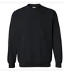 Mäns Hoodies Sweatshirts Män Enkel Casual Pullovers Solid Färg O-Neck Loos Långärmad Höst Spring Toppar Man Kläder