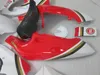 Kit carene in plastica per SUZUKI GSXR600 GSXR750 1996-2000 GSX-R600 / 750 96 97 98 99 00 set carene moto bianco rosso LUCKY STRIKE GB43