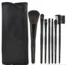 2016 Pincéis de Maquiagem Make Up Brush Set Kits Cílios Blush Pincel Sombra Pincel Esponja Sumudger 7pcs Make Up Tools PU Bag1098606