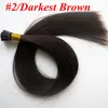 Pre Bonded I Tip Menselijk Hair Extensions 50G 50Strands 18 20 22 24 inch Recht Braziliaans Indiaas Menselijk Haar