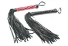 Vacker PU -läderpisk för lek spanking paddel spanker svart röd spank flogger fetisch bdsm Gear Sex Toys Worldwide7492856