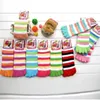 Fuzzy Five Toe Socks Women Warm Socks Striped Christmas Sock Wholesalers American Toe Socks for Thermal Winter Socks